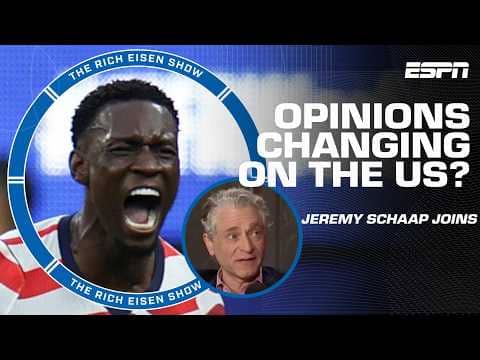Is the USMNT on a different level?! Jeremy Schaap says YES! | The Rich Eisen Show