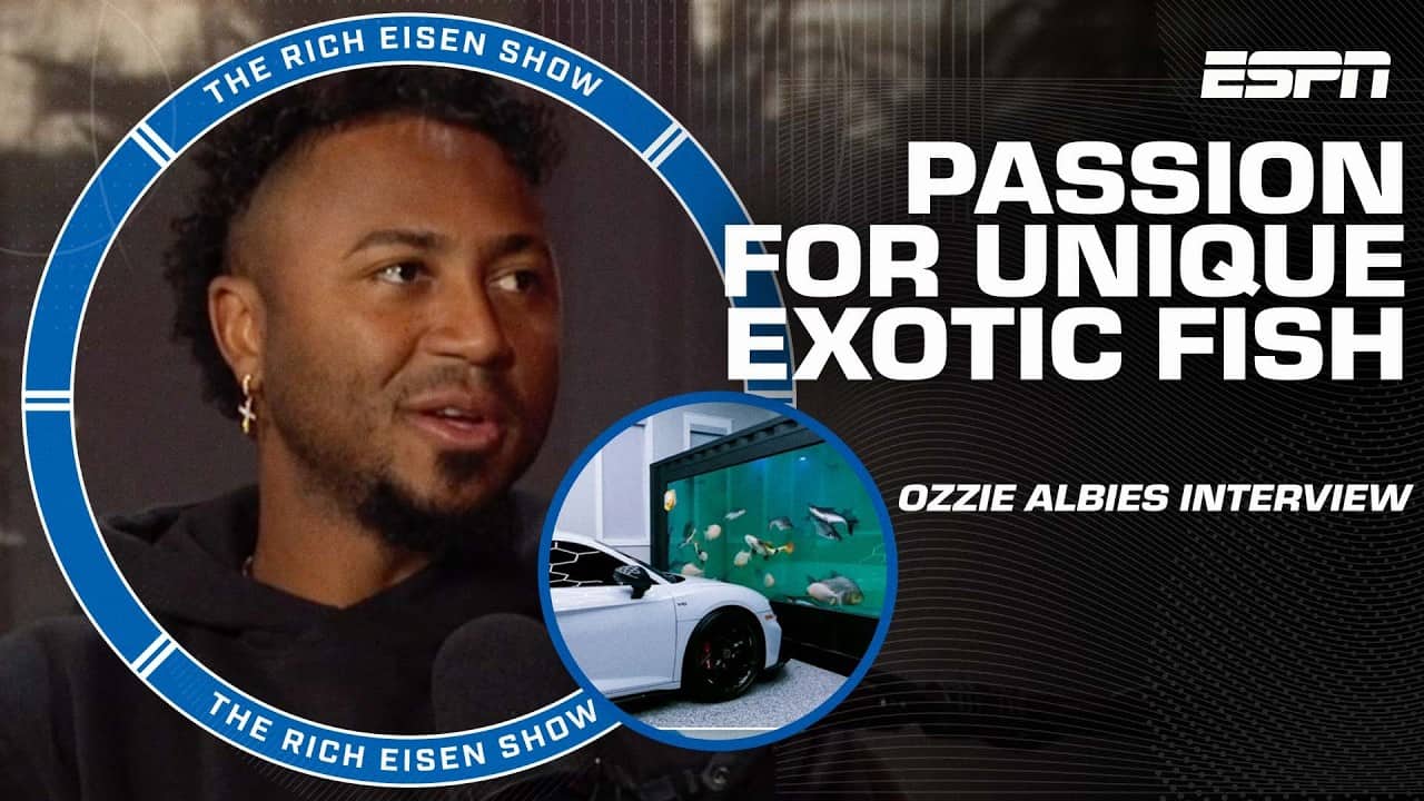 Ozzie Albies tells the story of his passion for exotic fish ๐ | The Rich Eisen Show