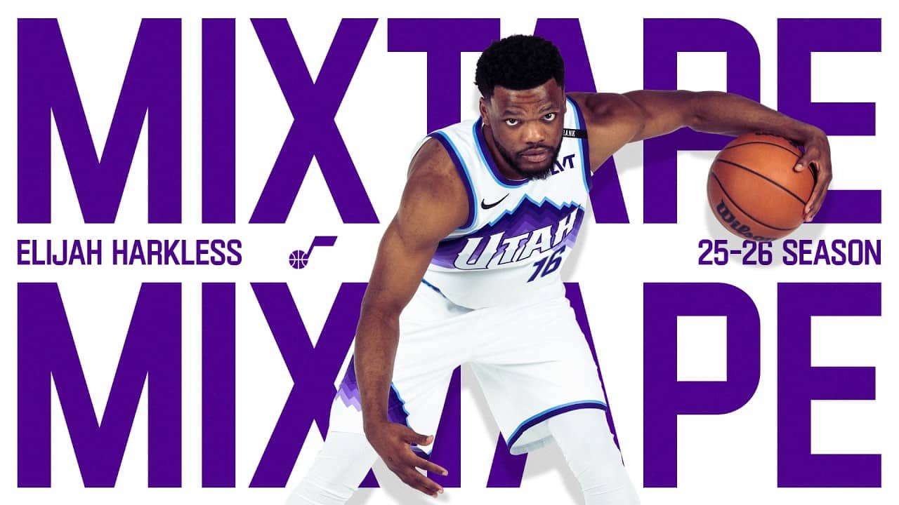๐ผ Elijah Harkless '25-'26 Mixtape ๐ผ | UTAH JAZZ