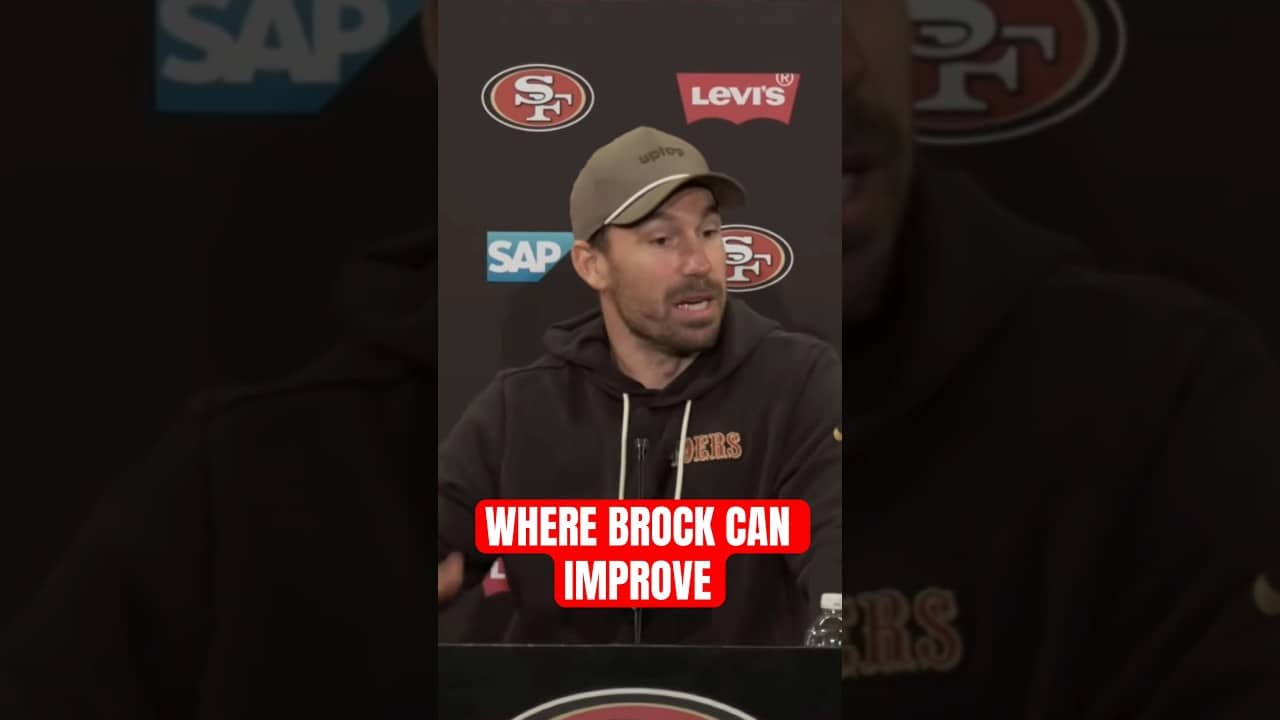 Where Brock Purdy can improve #49ers #brockpurdy #nfl
