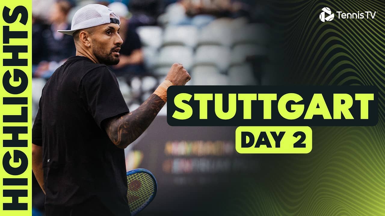 Kyrgios Returns To The Tour; Tiafoe, Moutet & More Feature! | Stuttgart 2026 Day 2 Highlights
