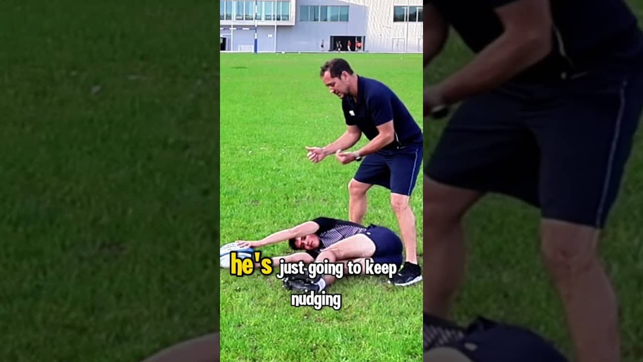 New Ball Presentation Technique - Hips Over Ball - Score the Try