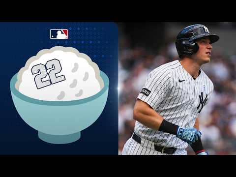 Ben Rice gets the New York Yankees on the board with his 22nd HR of the season! 🍚 | MLB Highlights