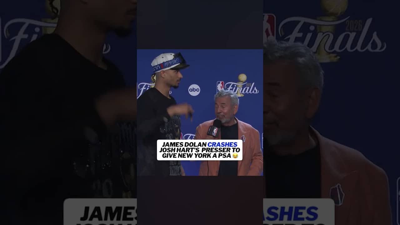 James Dolan doesn't want anybody getting hurt #knicks #newyorkcity #nbafinals