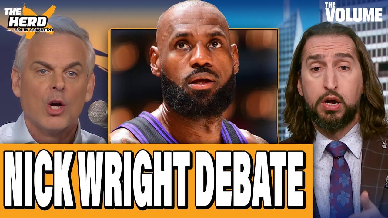 Colin Cowherd & Nick Wright DEBATE: LeBron, OKC, Celtics, Bills | Colin Cowherd: THE HERD