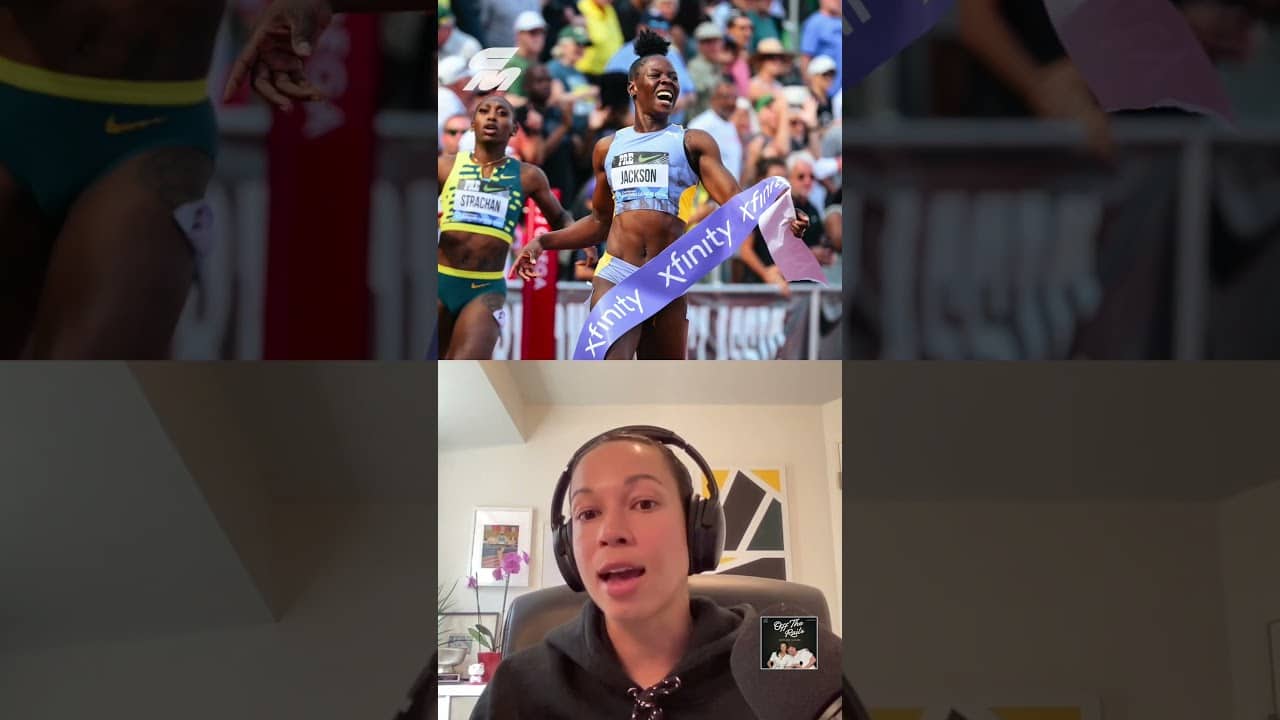 What is Aisha’s favorite pro kit of 2026? 🎽 #trackandfield #diamondleague #podcast