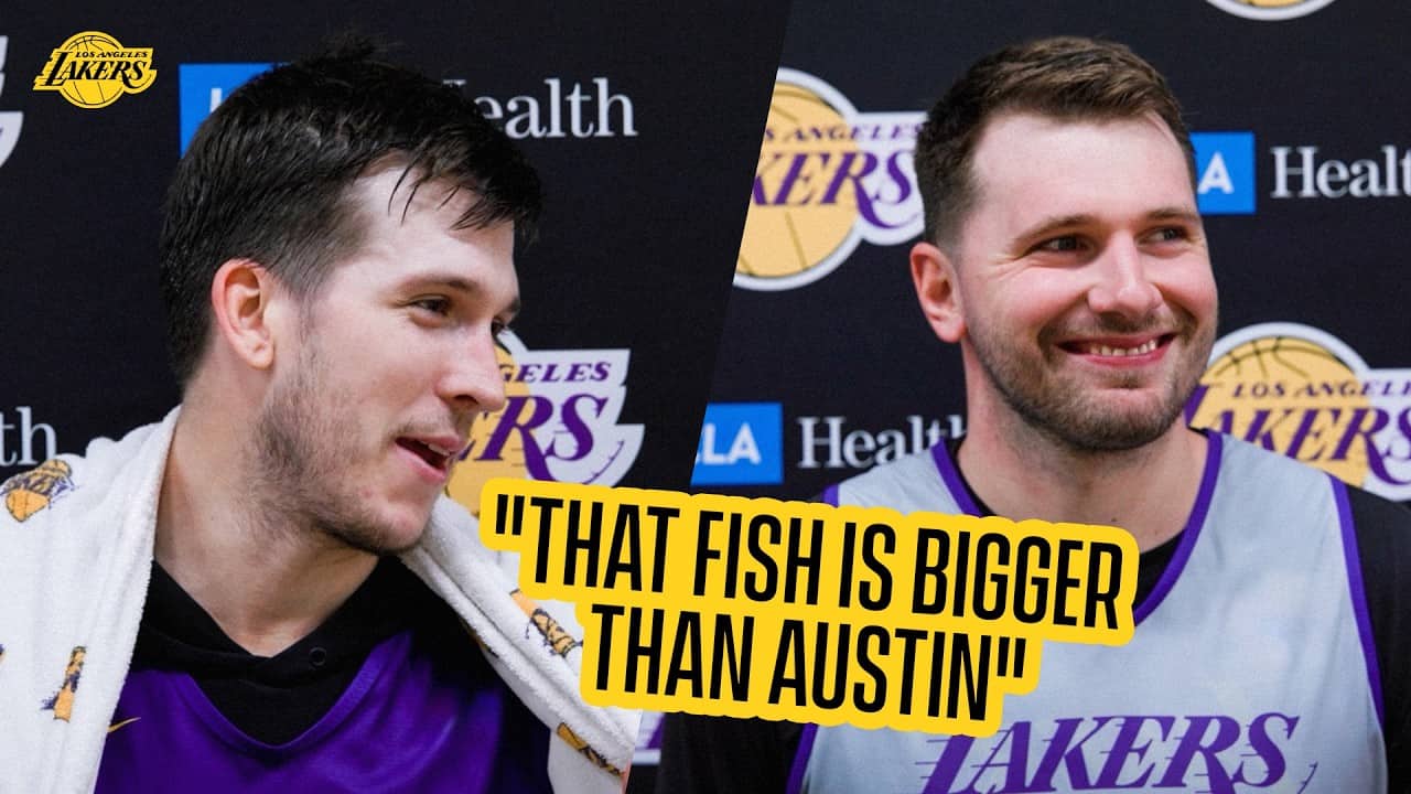Austin and Luka’s Most HILARIOUS Presser Moments