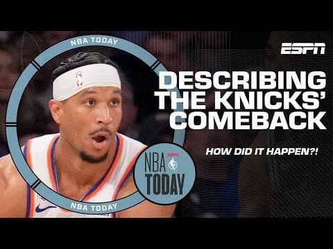 GREATEST. GAME. EVER. šØ Reliving the Knicks coming back to beat the Spurs in Game 4 | NBA Today