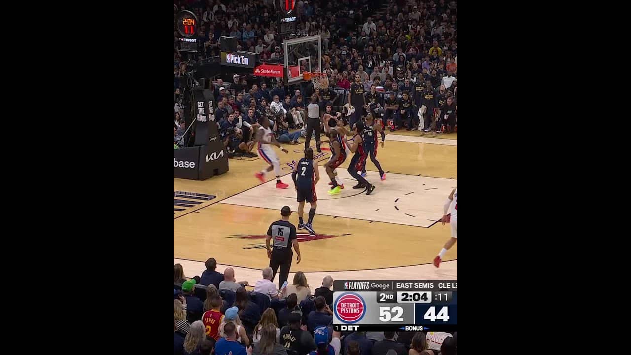 Game 6: 2nd Quarter Top Plays | Pistons vs. Cavs #nba #pistons #nbaplayoffs