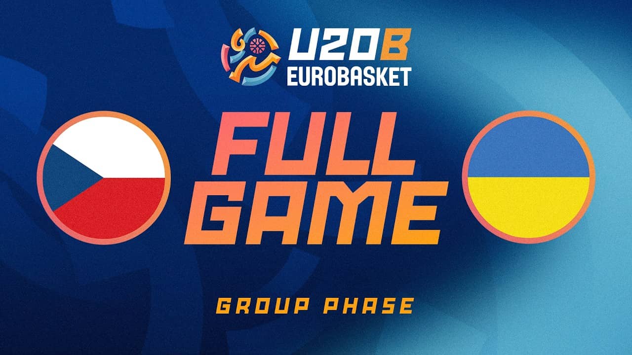 Group Phase | Czechia v Ukraine | Full Basketball GameΒ | FIBA U20 Women's EuroBasket 2026 Division B