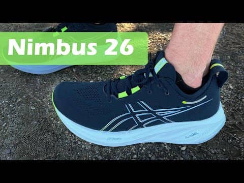ASICS Nimbus 26 First Impression Review & Comparisons