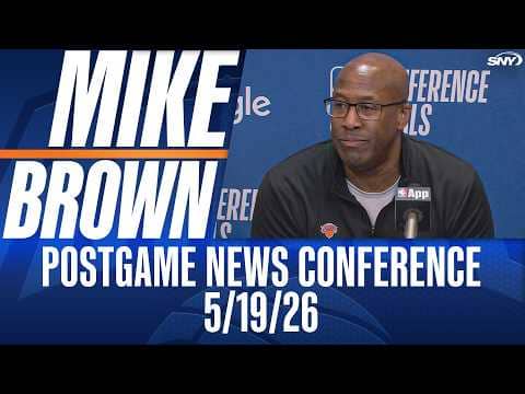 Mike Brown on Knicks comeback overtime win over Cavaliers in Game 1 of Eastern Conference Finals