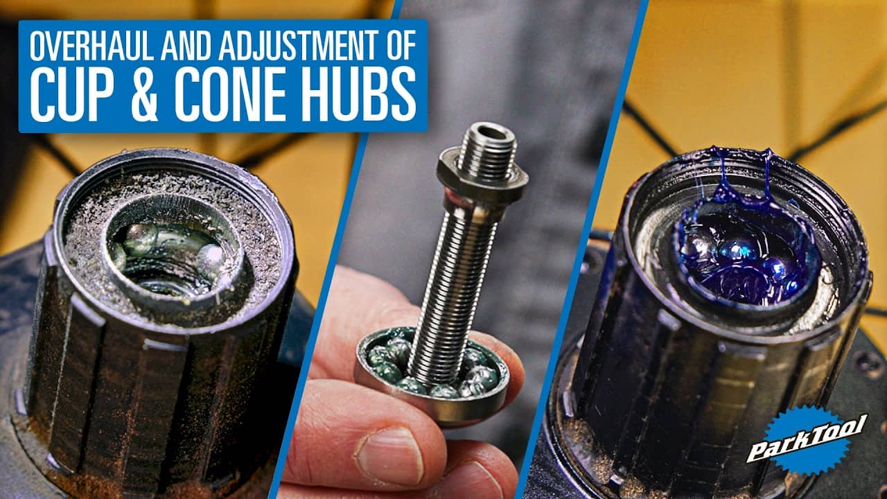 Cup and Cone Hub Overhaul and Adjustment