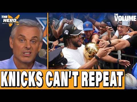 Colin Cowherd: Why Brunson & Knicks WILL NOT repeat as NBA Champs | THE HERD