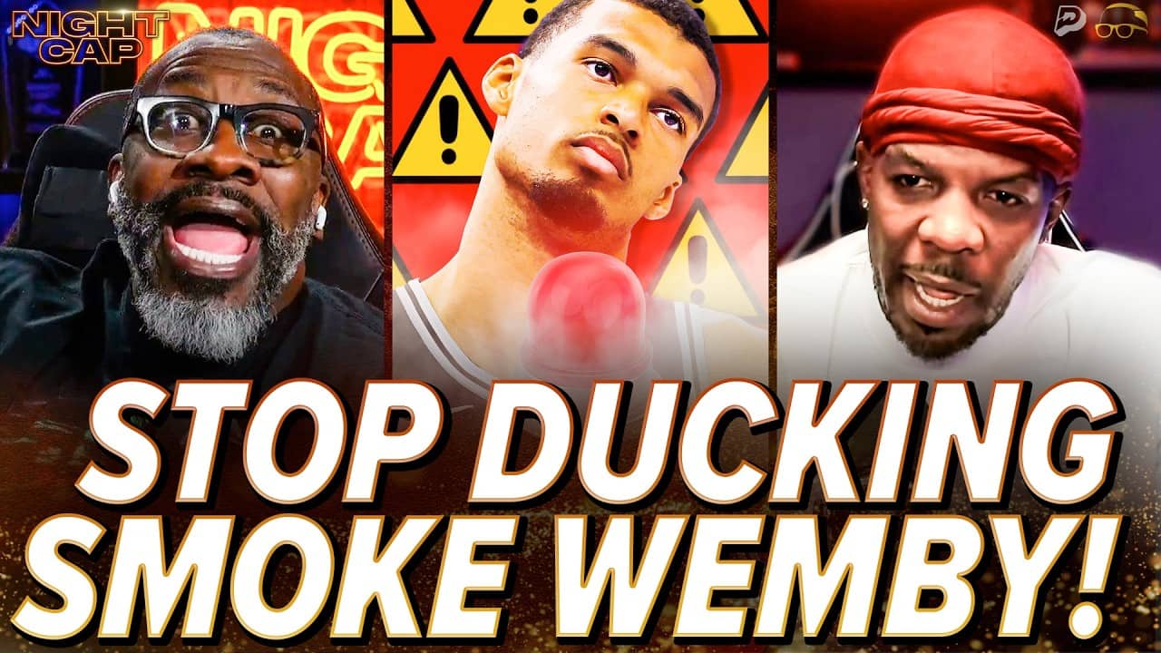 Shannon Sharpe CALLS OUT Wemby for DUCKING the media after Spurs loss to OKC | Nightcap