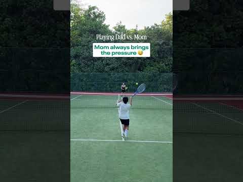Rule No. 1: Always respect mom π Via @paxylim / Instagram #tennis #mom #dad #family