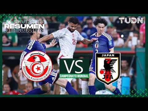 LO MEJOR: Japón gana 2-0 a Túnez en medio tiempo