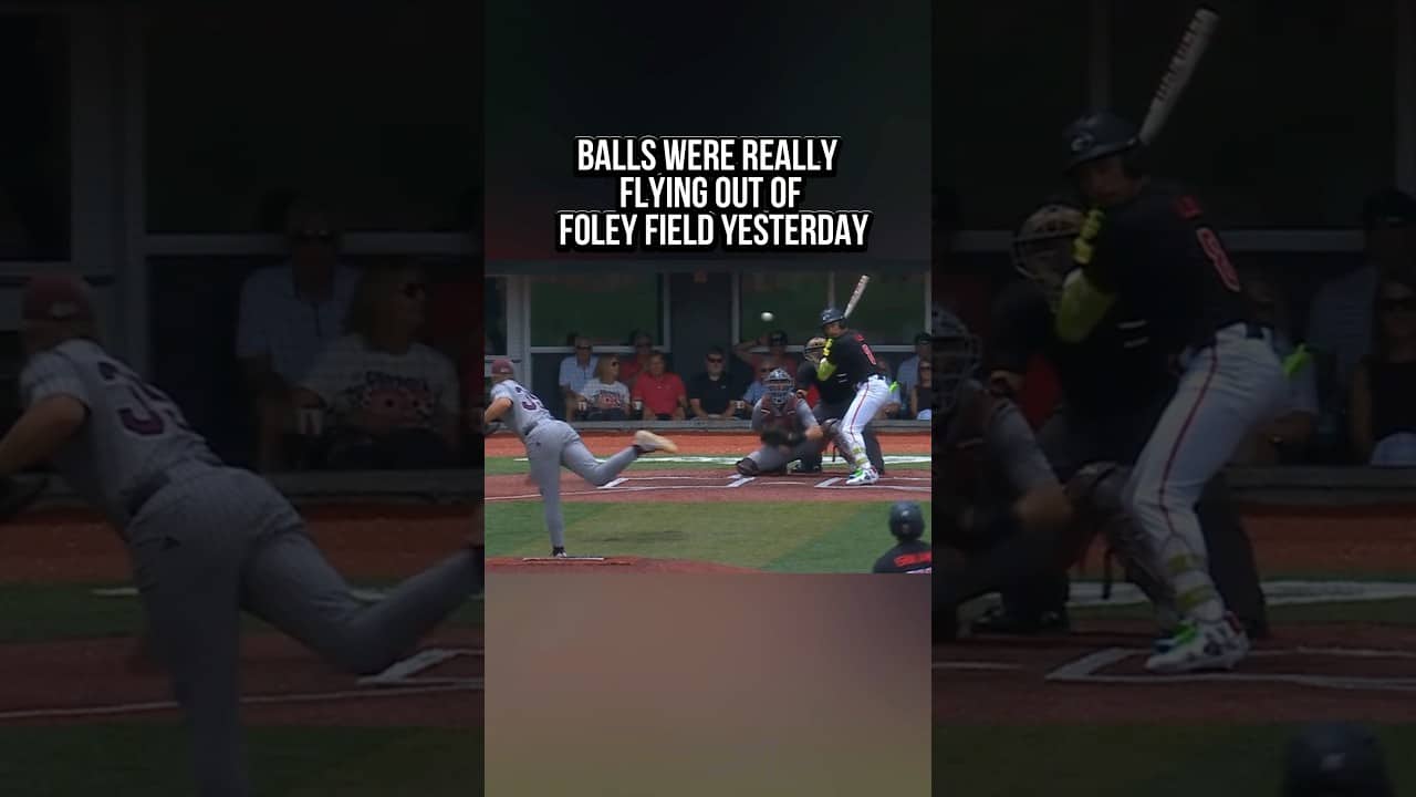This was a wild scene. (It may have been edited slightly lol). #baseball