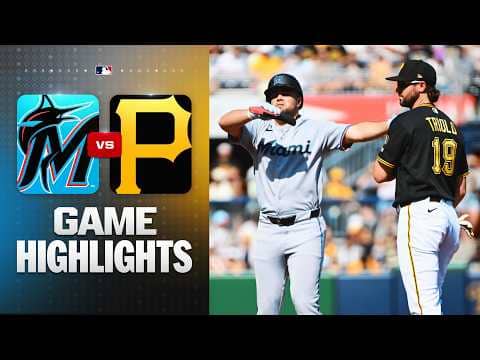 Marlins vs. Pirates Game Highlights (6/13/26) | MLB Highlights