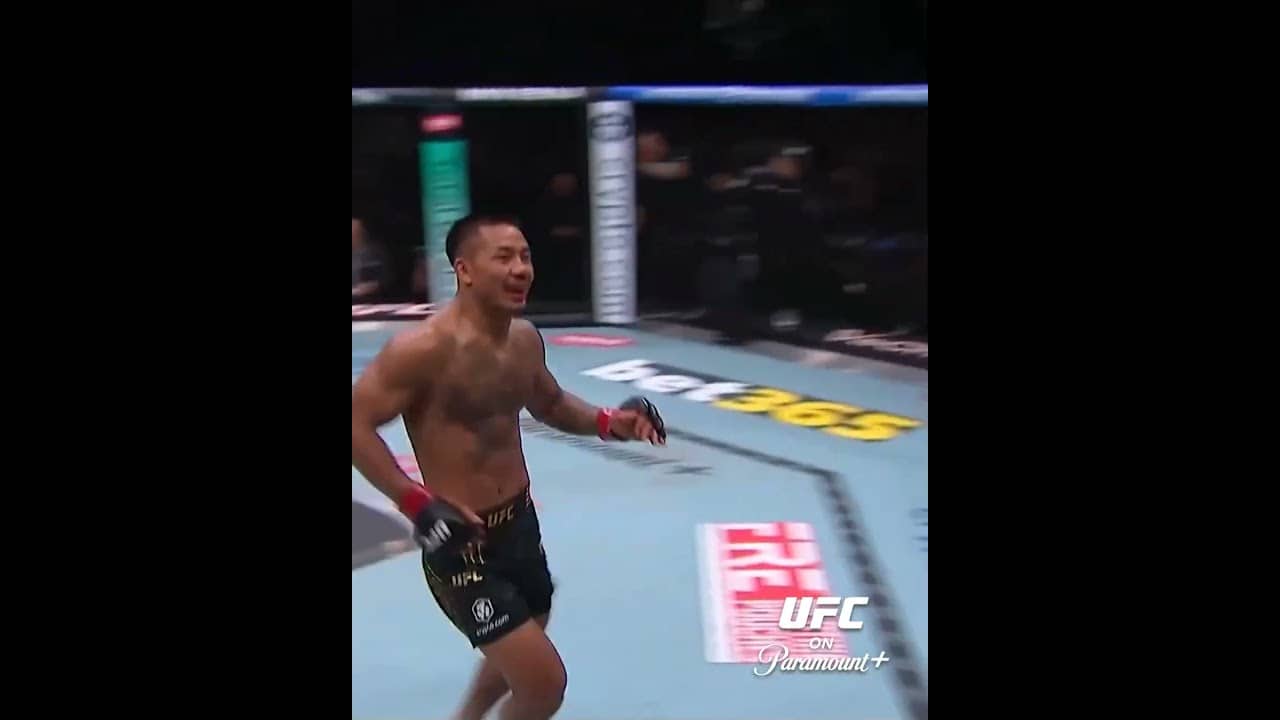 Joshua Van TKO's Tatsuro Taira π₯ #ufc328
