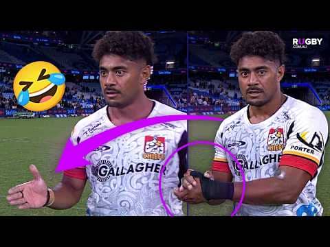 The funniest handshake FAILS on live rugby broadcasts | Between Two Posts