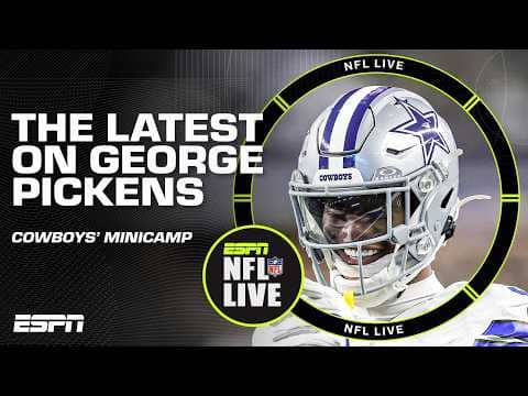Will George Pickens attend Cowboys’ mandatory minicamp? 👀 + Giants updates | NFL Live
