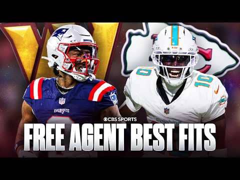 Best fits for top remaining NFL free agents: Stefon Diggs, Tyreek Hill & MORE ✅