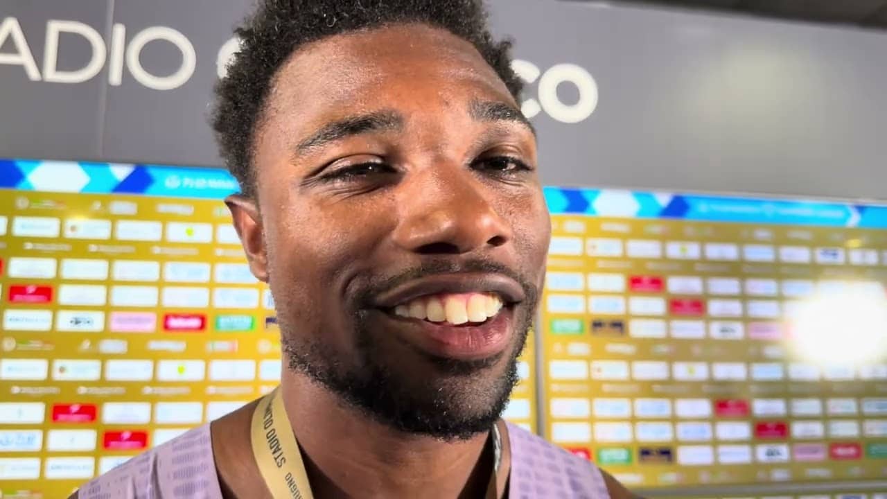 Noah Lyles Reacts To 9.88 100m Win At Rome Diamond League Over Jordan Anthony And Letsile Tebogo