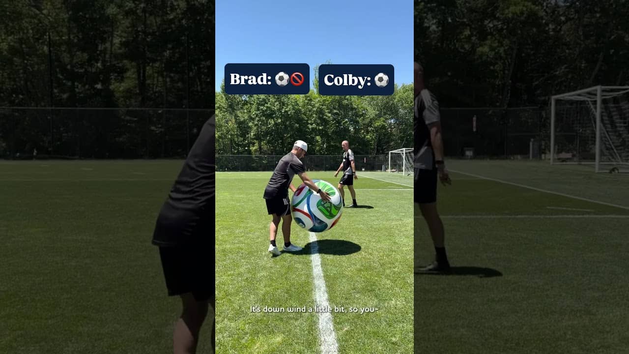 Crossbar Challenge with Giant World Cup ball!