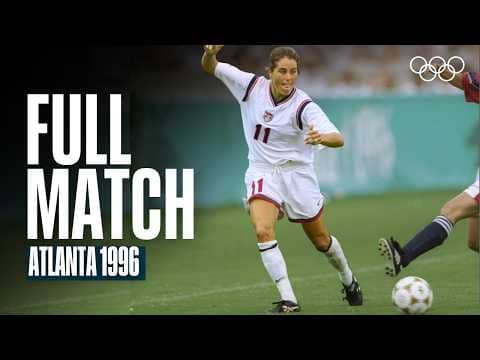 USA ๐บ๐ธ vs China ๐จ๐ณ | Full Final Match | Atlanta 1996 Women's Football Debut โฝ๏ธ