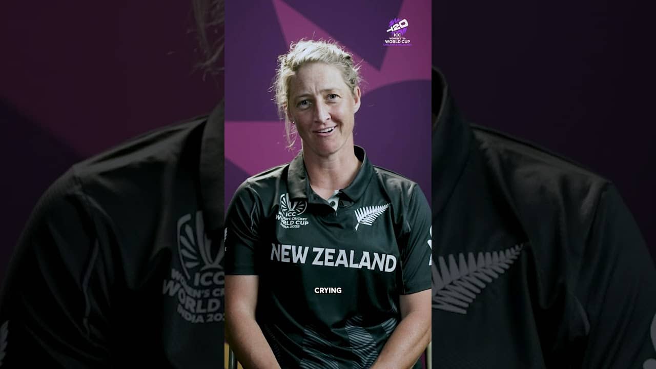 One #T20WorldCup win, ∞ emotions for the White Ferns 🥹