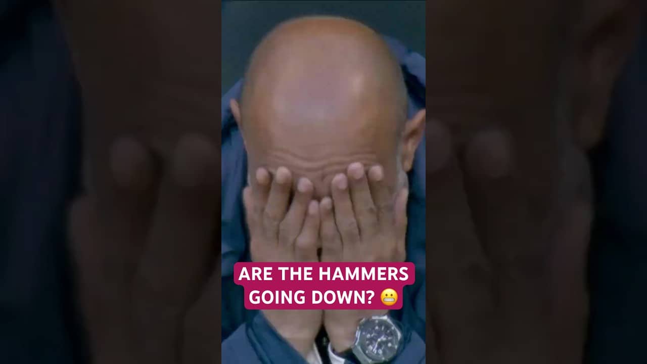 IS THIS THE MOMENT THAT SENDS WEST HAM DOWN?