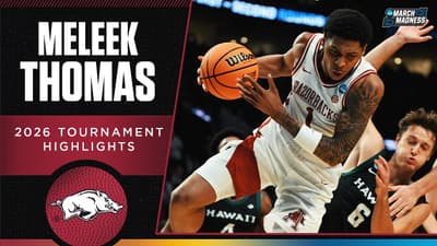 Meleek Thomas 2026 NCAA tournament highlights