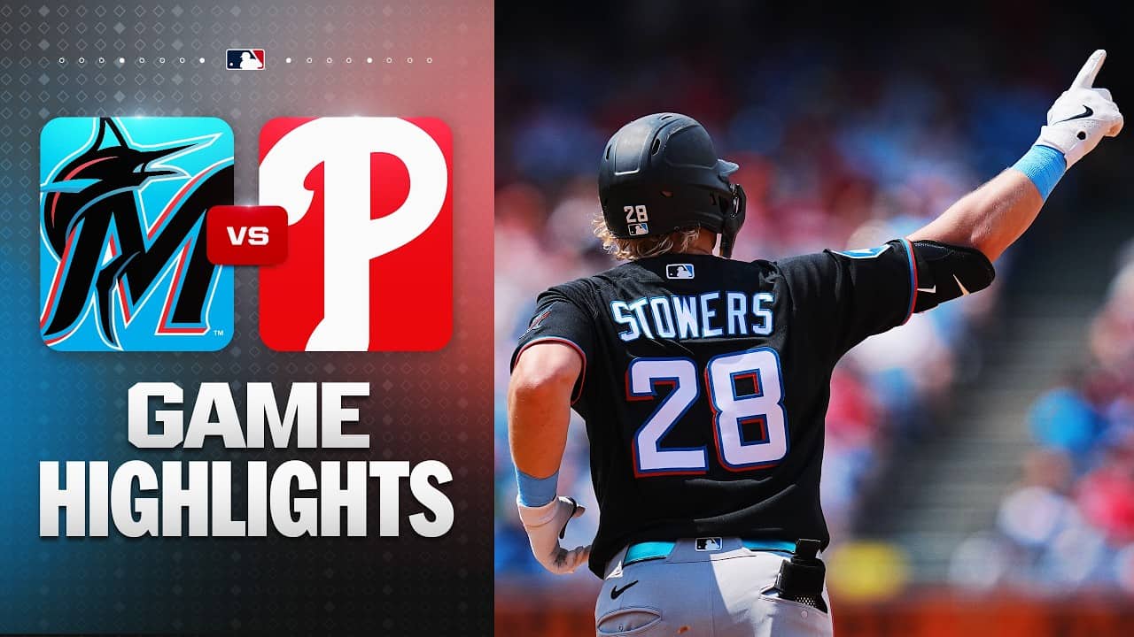 MARLINS vs. PHILLIES Full Game Highlights (6/17/26) | MLB Highlights