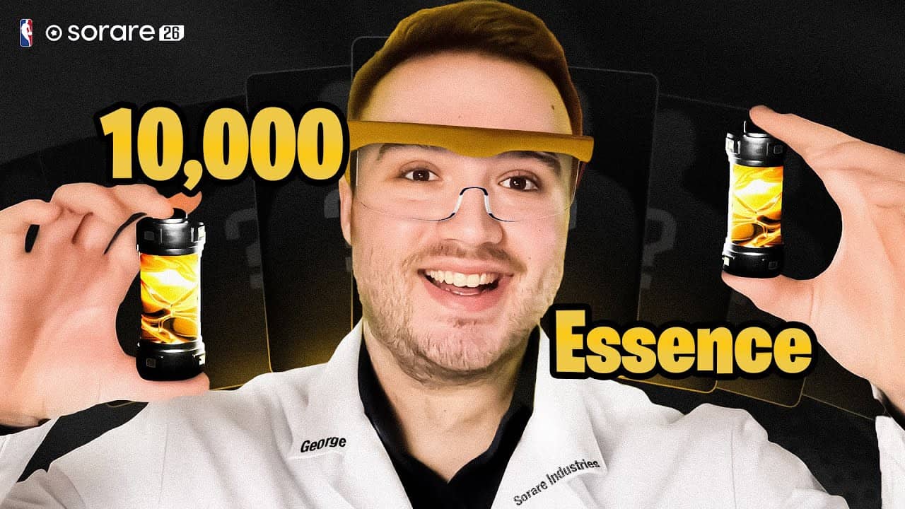 I Crafted 10,000 Essence On Sorare And Got...