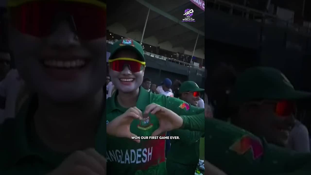 Memories aplenty for Bangladesh from a special day at the #T20WorldCup 💬
