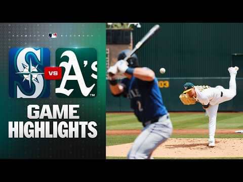 Mariners vs. A's Game Highlights (5/27/26) | MLB Highlights