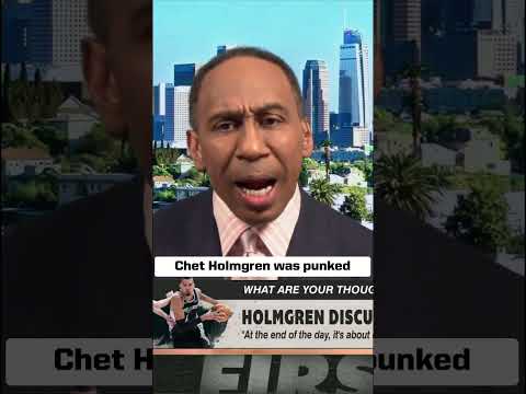 Stephen A. speaks on Chet's performance against the Spurs š
