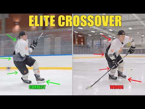 Elite Forward Crossovers Like NHL Fastest Skater Connor McDavid