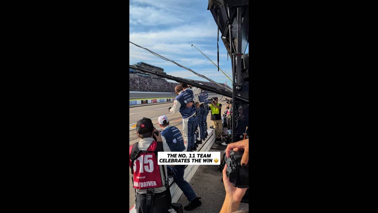 What A Win For Denny Hamlin π