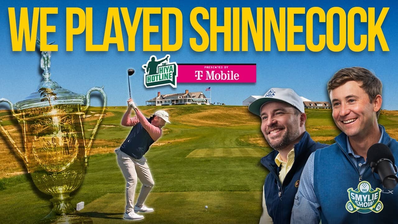 We Played Shinnecock Hills Before the U.S. Open | The HIYA HOTLINE presented by T-MOBILE
