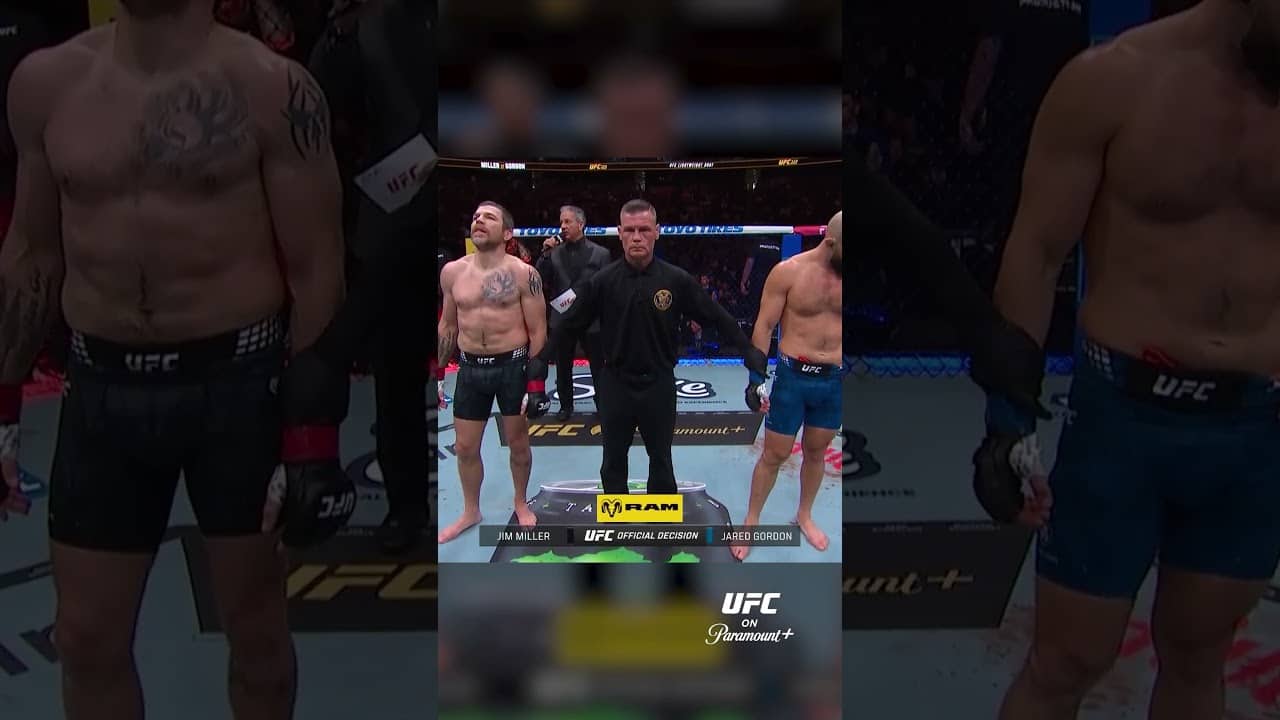 Jim Miller Still Got It π #ufc328