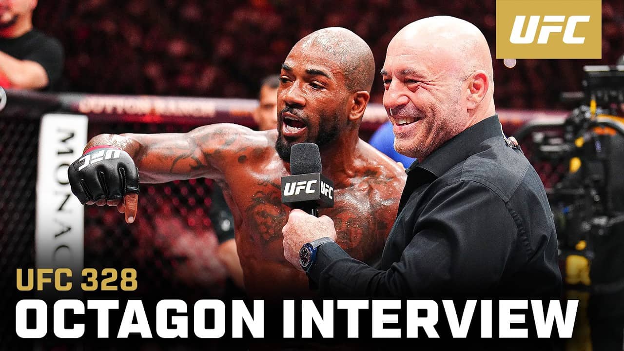 King Green Octagon Interview | UFC 328