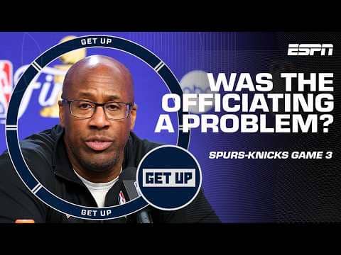 Should Mike Brown have COMPLAINED about the officiating in Game 3? 👀 | Get Up