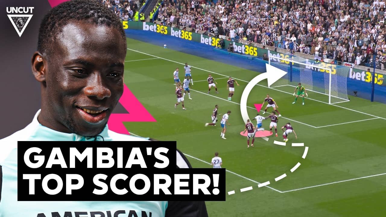 How Yankuba Minteh became Gambia's top Premier League Goalscorer π¬π² | Uncut