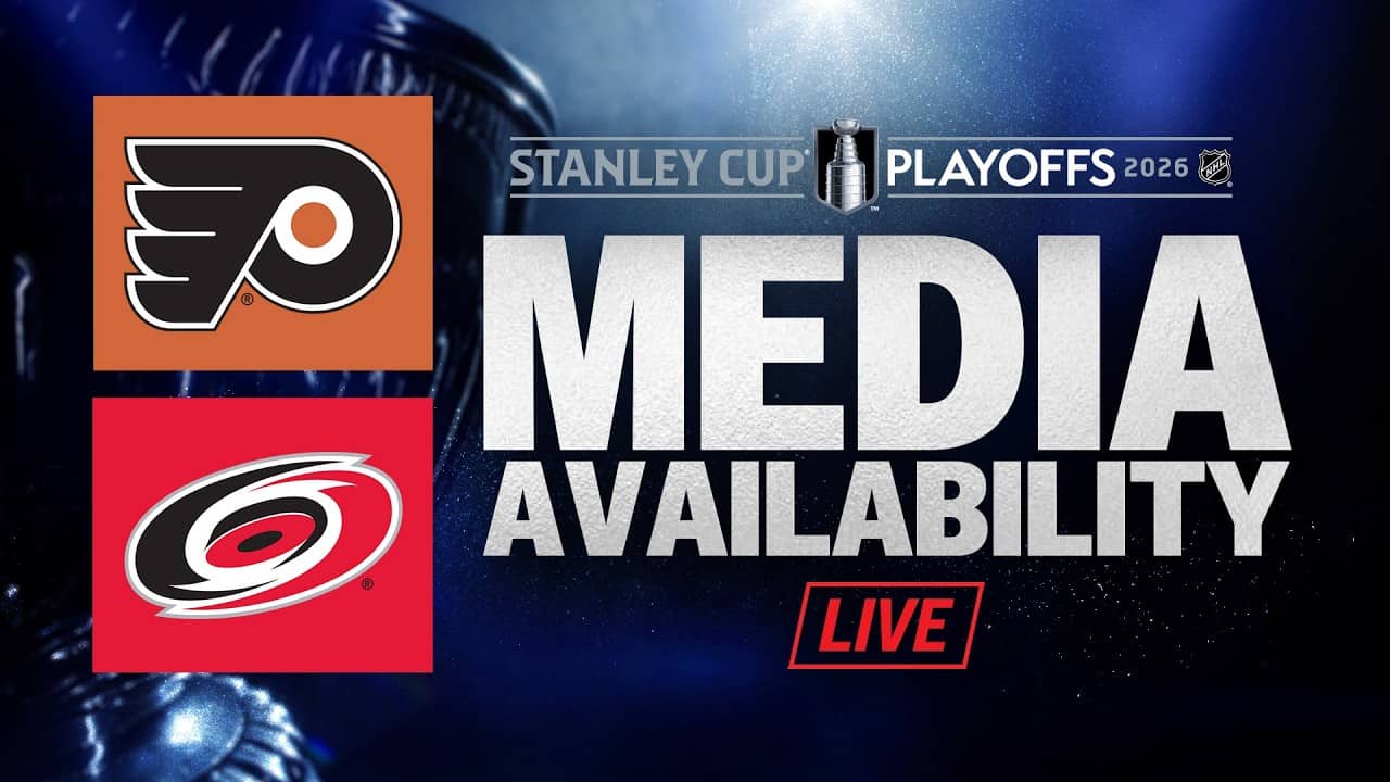 Philadelphia Flyers vs. Carolina Hurricanes Game 2 Post-Game Media Availability