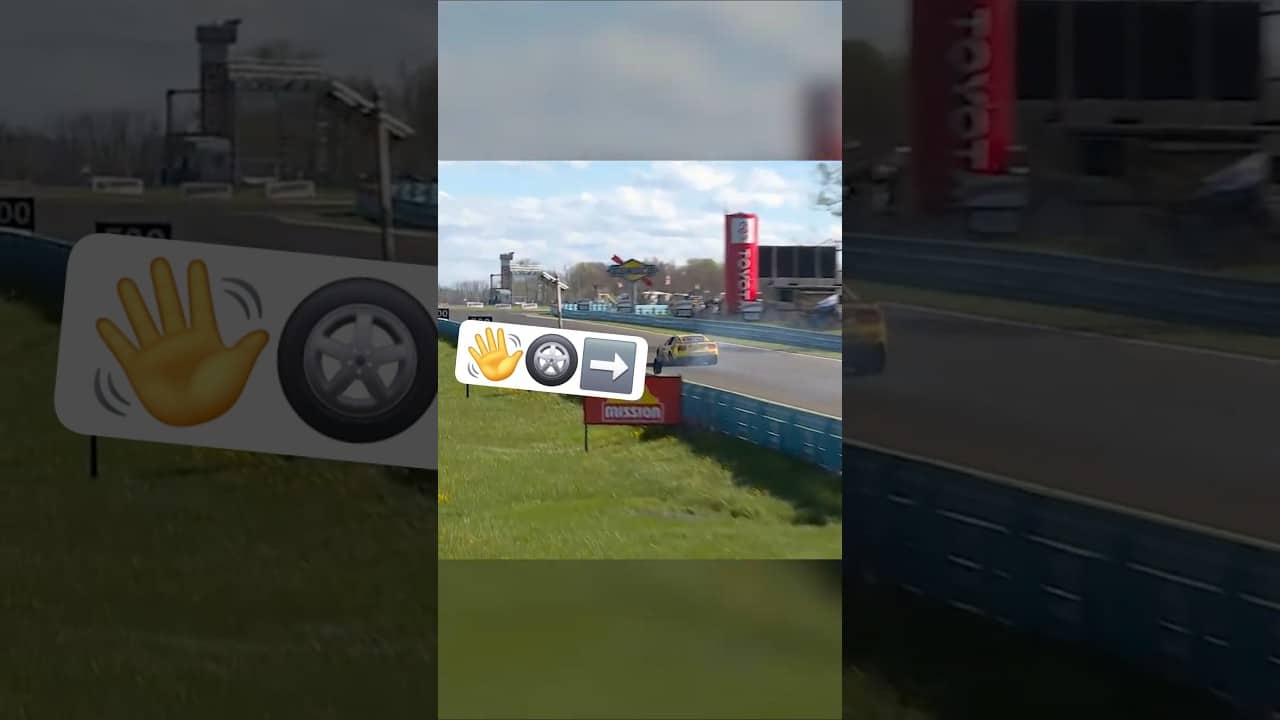 That tire peaced out βοΈ
