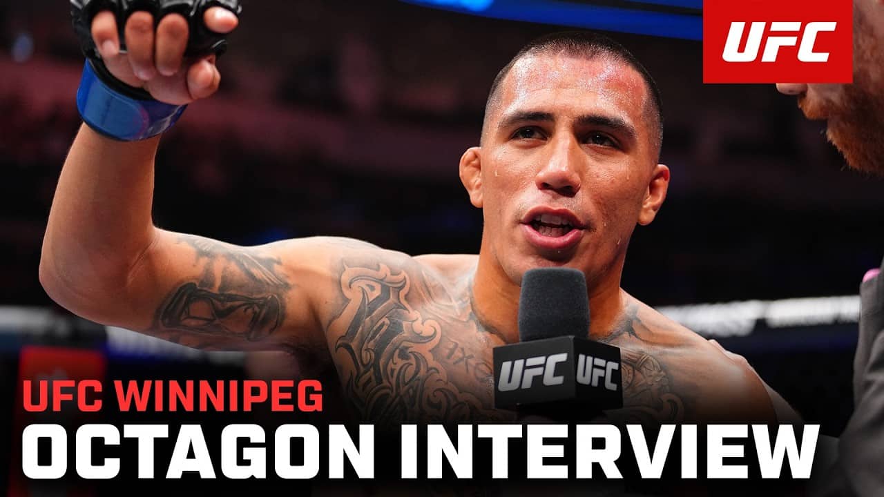 John Yannis Octagon Interview | UFC Winnipeg