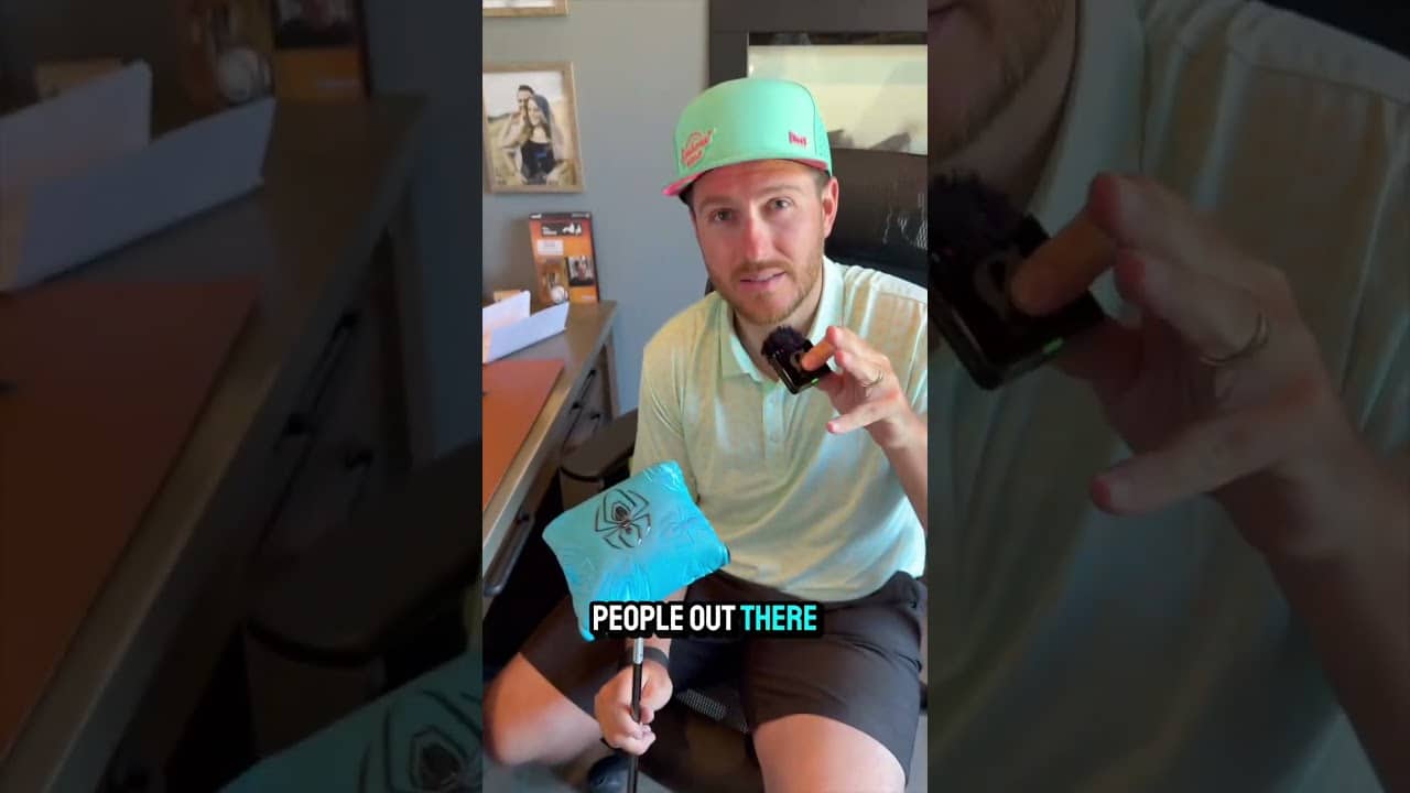 Who just won a brand-new TaylorMade Spider ZT for free?