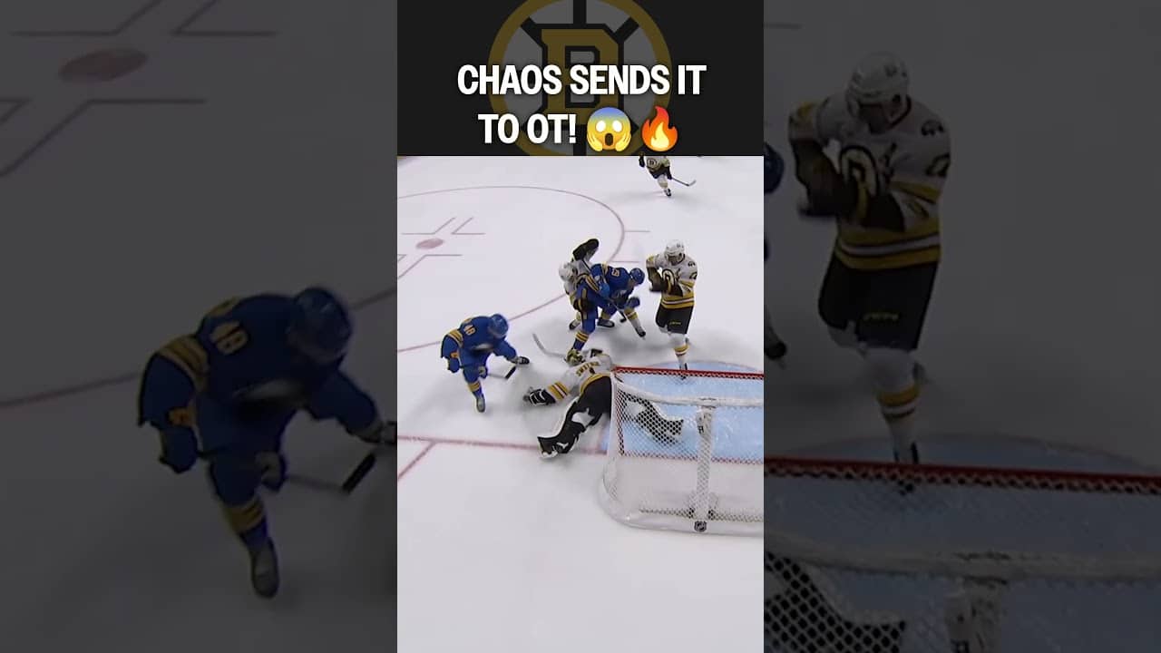 Save of the Game Swayman Forces OT π§±π₯